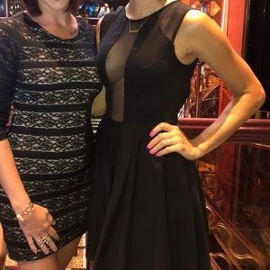 Black dress, fits size 4-6